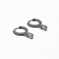 ARETES ZO11682E PLATEADO Acero Inoxidable G22
