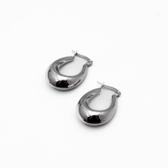 ARETES ZO11436E PLATEADO Acero Inoxidable