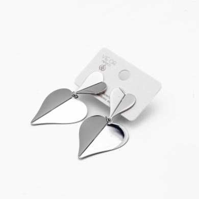 ARETES ZO15256E PLATEADO Acero Inoxidable F31