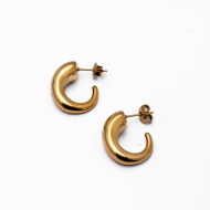ARETES ZO15546E DORADO Acero Inoxidable