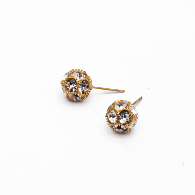 ARETES ZO15033E DORADO Acero Inoxidable