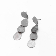 ARETES ZO11186E300 PLATEADO Acero Inoxidable
