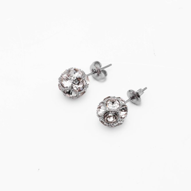 ARETES ZO15033E PLATEADO Acero Inoxidable
