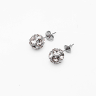 ARETES ZO15033E PLATEADO Acero Inoxidable