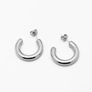 ARETES ZO15611E/5.0*25MM PLATEADO Acero Inoxidable