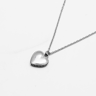 COLLAR ZO14159N PLATEADO Acero Inoxidable