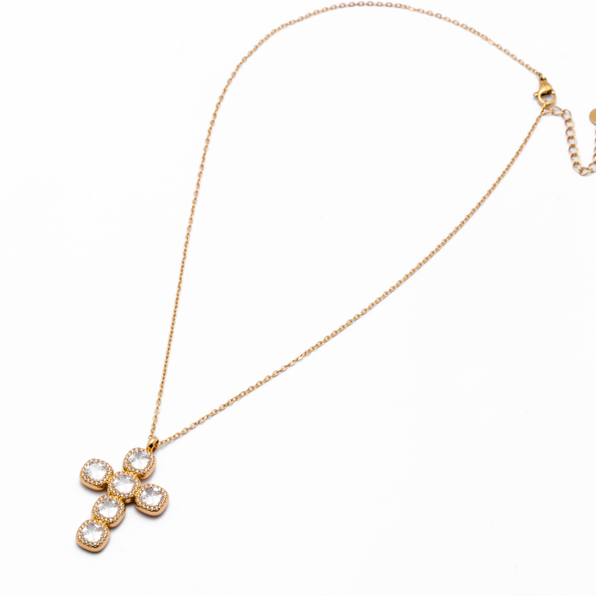 COLLAR ZO13643N DORADO Acero Inoxidable