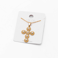 COLLAR ZO12277N DORADO Acero Inoxidable