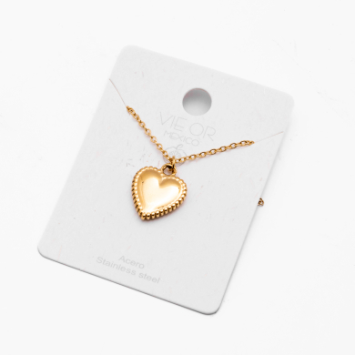 COLLAR ZO14159N DORADO Acero Inoxidable E21