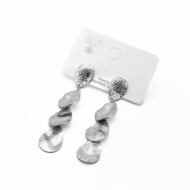 ARETES ZO14391E PLATEADO Acero Inoxidable G26