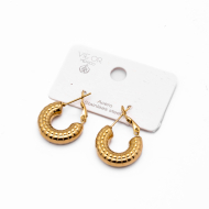 ARETES ZO12959E Dorado Acero Inoxidable -F410