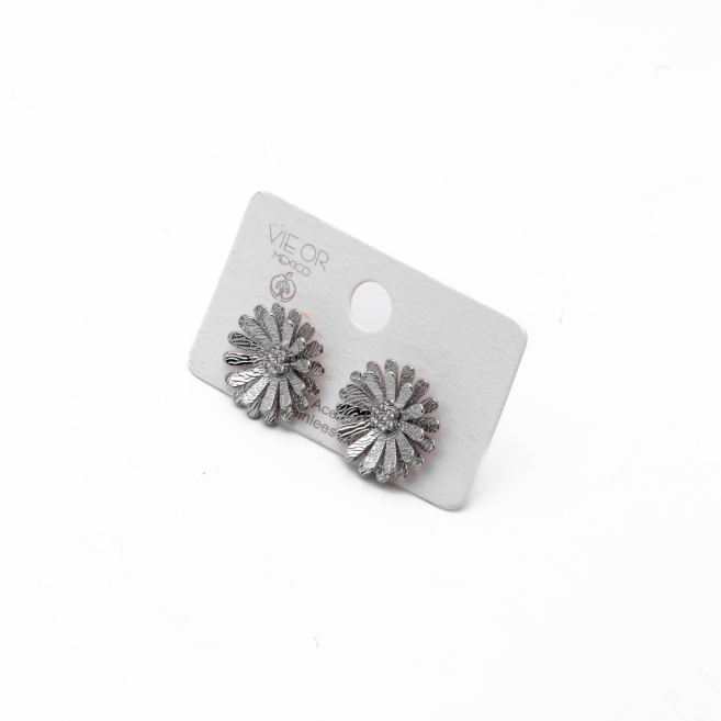ARETES ZO15131E PLATEADO Acero Inoxidable G43