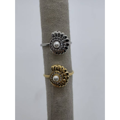 ANILLO Y00667 DORADO Acero Inoxidable