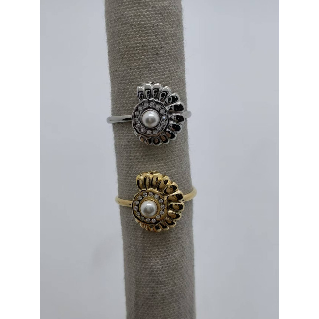 ANILLO Y00667 DORADO Acero Inoxidable