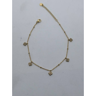 TOBILLERA Y00678 DORADO Acero Inoxidable