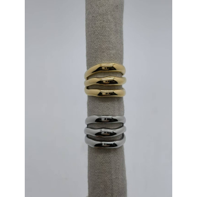 ANILLO Y00685 DORADO Acero Inoxidable