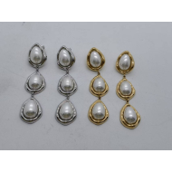 ARETES Y00692 PLATEADO Acero Inoxidable