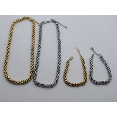 PULSERA Y00710 PLATEADO Acero Inoxidable