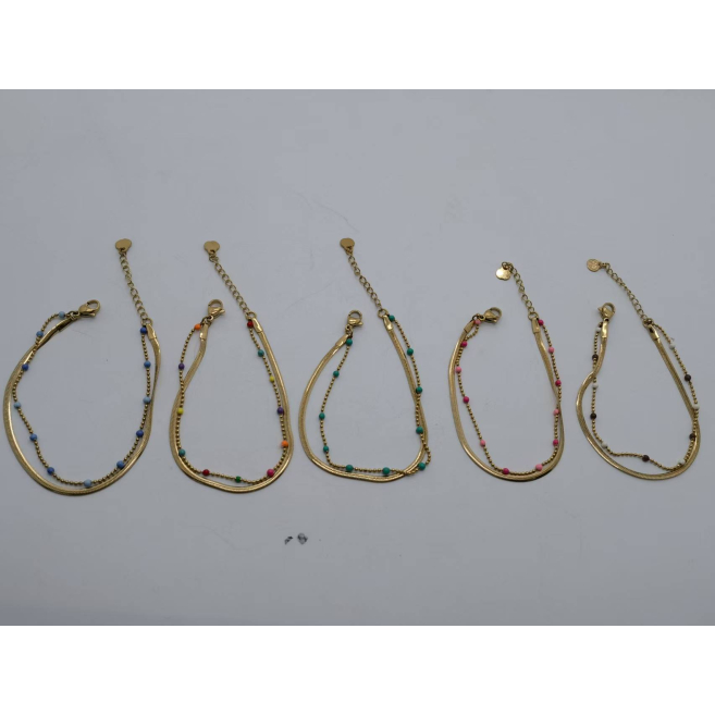 PULSERA Y00720 AZUL Acero Inoxidable