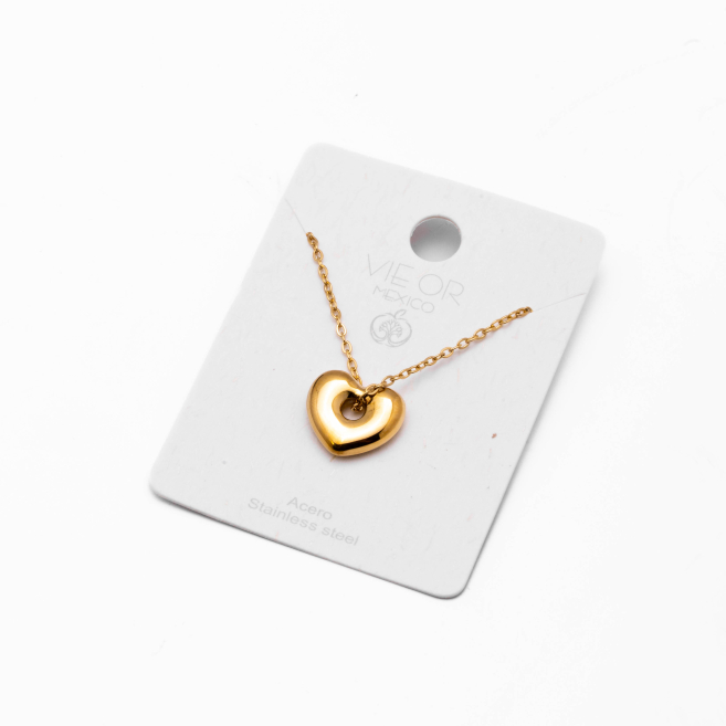 COLLAR ZO11531N DORADO Acero Inoxidable