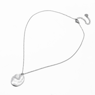 COLLAR ZO13180N PLATEADO Acero Inoxidable E23
