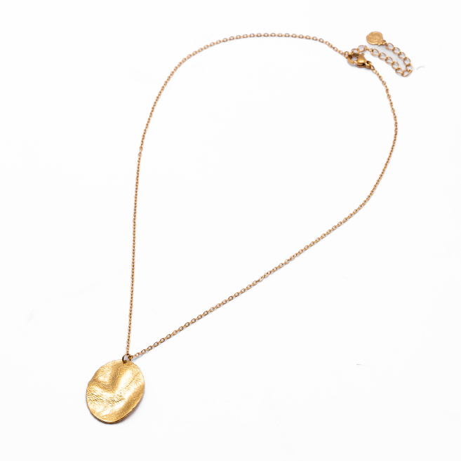 COLLAR ZO13180N DORADO Acero Inoxidable E23
