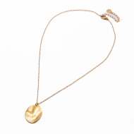 COLLAR ZO13180N DORADO Acero Inoxidable E23