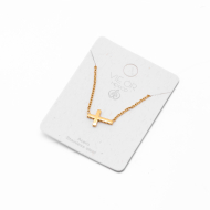 COLLAR ZO11509N DORADO Acero Inoxidable