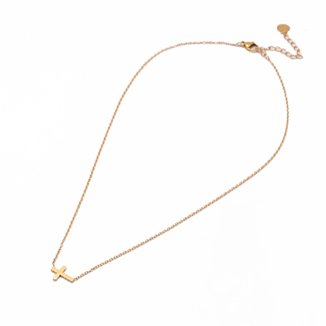 COLLAR ZO11509N DORADO Acero Inoxidable
