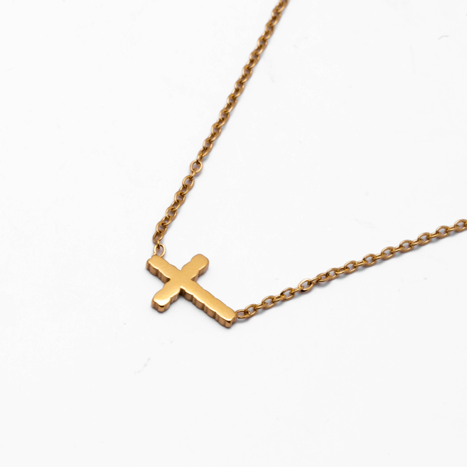 COLLAR ZO11509N DORADO Acero Inoxidable