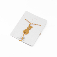 COLLAR ZO9450N250 DORADO Acero Inoxidable