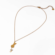 COLLAR ZO9450N250 DORADO Acero Inoxidable