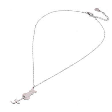 COLLAR ZO9450N250 PLATEADO Acero Inoxidable E41