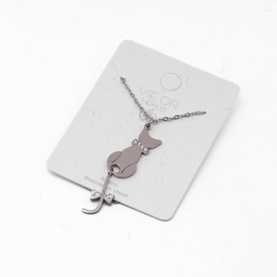 COLLAR ZO9450N250 PLATEADO Acero Inoxidable E41