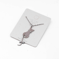 COLLAR ZO9450N250 PLATEADO Acero Inoxidable E41