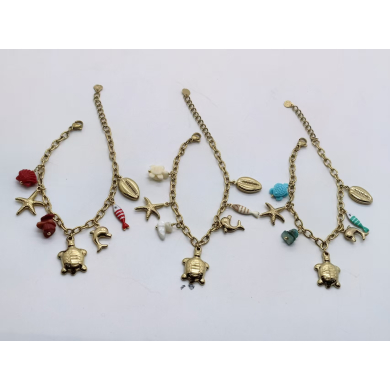 PULSERA Y00699 BEIG Acero Inoxidable 2B28