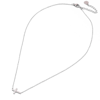 COLLAR ZO11509N PLATEADO Acero Inoxidable 2D32