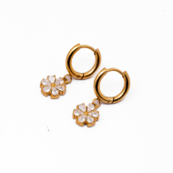 ARETES ZO12309E DORADO Acero Inoxidable