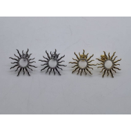 ARETES Y00748 PLATEADO Acero Inoxidable