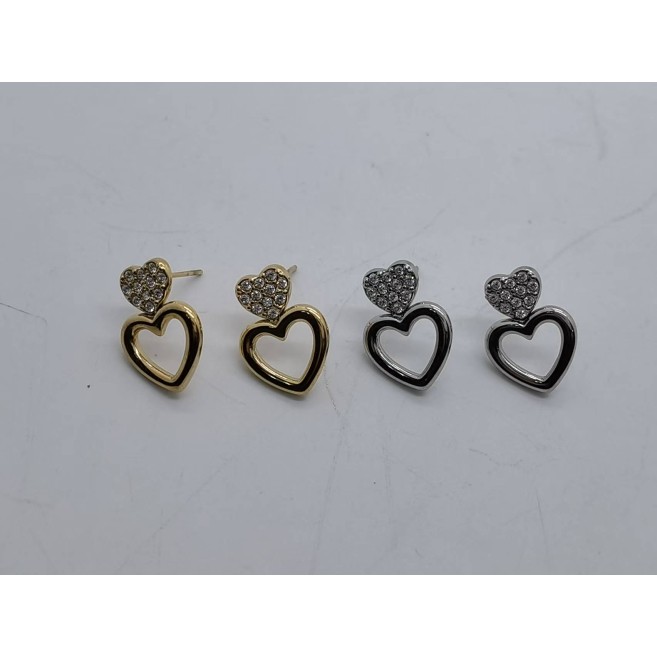 ARETES Y00749 PLATEADO Acero Inoxidable