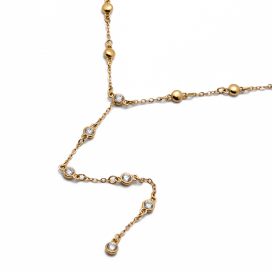 COLLAR ZO14058N DORADO Acero Inoxidable E44