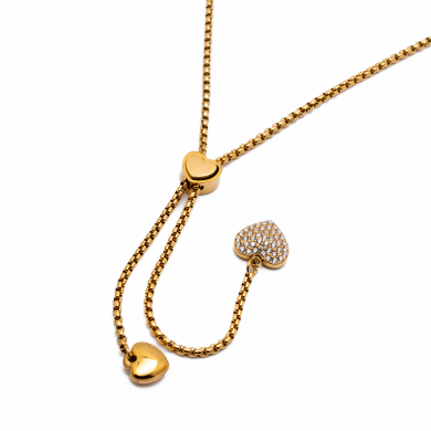 COLLAR ZO13404N DORADO Acero Inoxidable 2D29