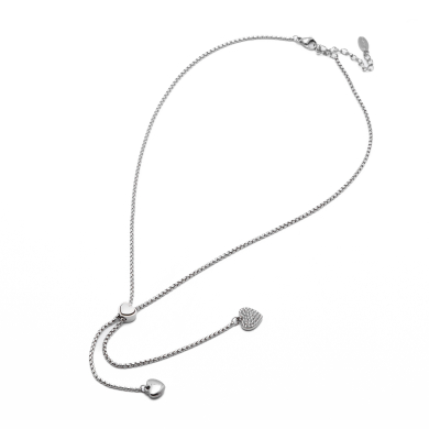 COLLAR ZO13404N PLATEADO Acero Inoxidable 2D29