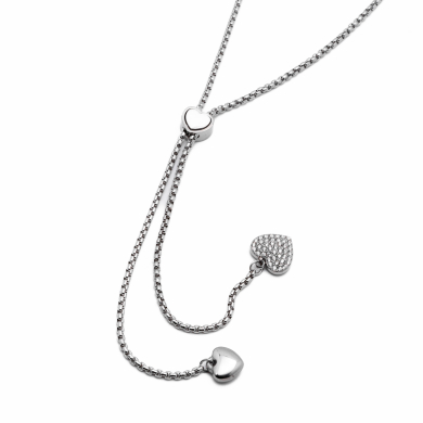 COLLAR ZO13404N PLATEADO Acero Inoxidable 2D29