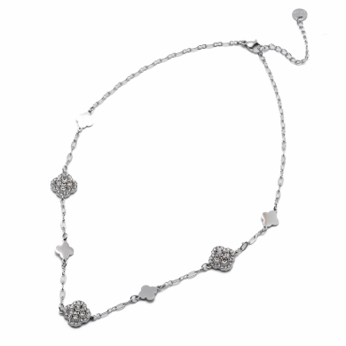 COLLAR ZO15091N PLATEADO Acero Inoxidable