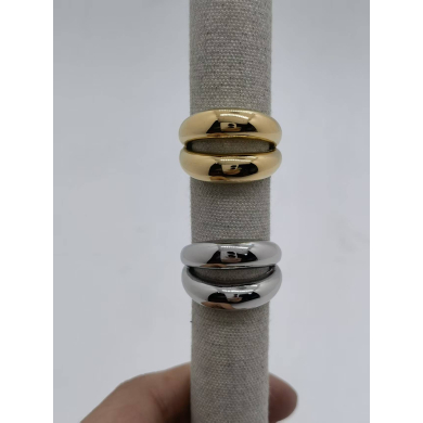 ANILLO Y00760 DORADO Acero Inoxidable