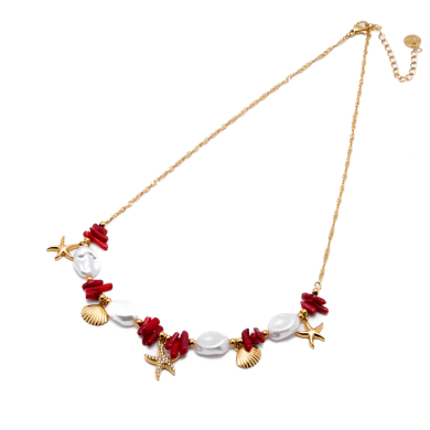 COLLAR ZO15222N DORADO Acero Inoxidable E35
