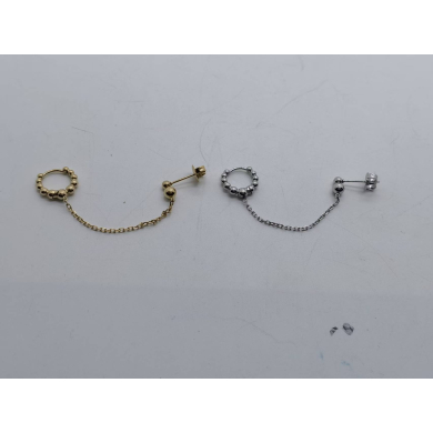 ARETES Y00764 PLATEADO Acero Inoxidable