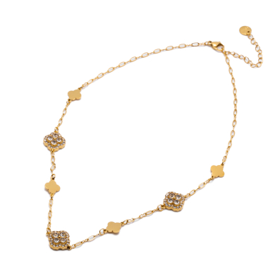 COLLAR ZO15091N DORADO Acero Inoxidable E44