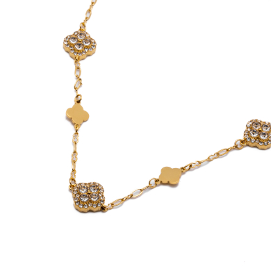 COLLAR ZO15091N DORADO Acero Inoxidable E44